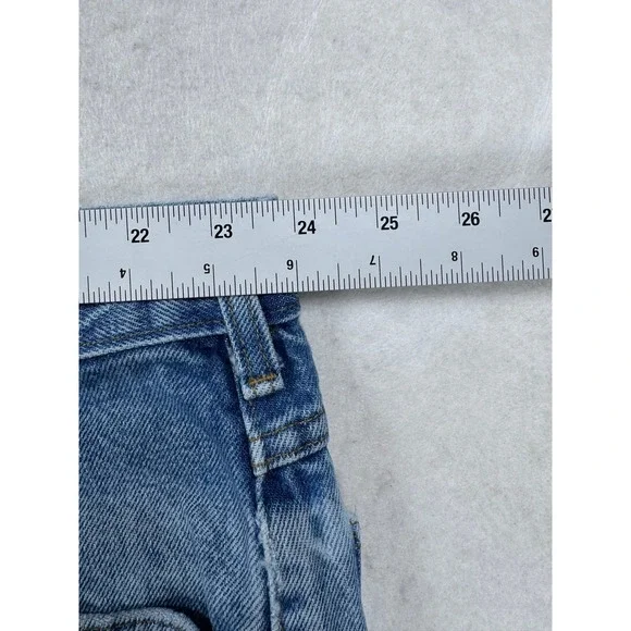 Carhartt B17 DST Relaxed Fit Jeans Mens 50x30 Blue Denim Work Pants Medium Wash - Picture 8 of 13